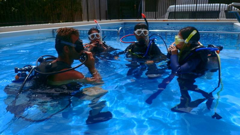 okinawa padi open water course